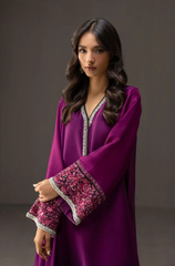 Zainab Chottani - 3PC SILK PRINTED ZF296