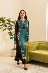 LULUSAR - 3PC SILK PRINTED ZF268