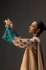 Zainab Chottani - 3PC SILK PRINTED ZF298