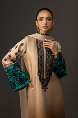 Zainab Chottani - 3PC SILK PRINTED ZF298