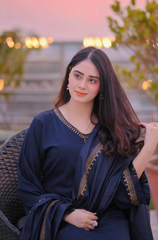 Dhanak - 3PC Embroidered ZF292