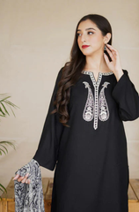 AISLING - 3PC Dhanak Embroidered ZF191