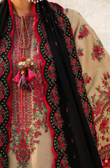 Dhanak - 3PC Embroidered ZF304