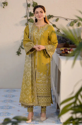 Dhanak - 3PC Embroidered ZF300