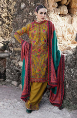 Dhanak - 3PC Embroidered ZF290