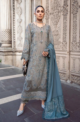 Dhanak -3PC Embroidered ZF312