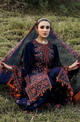 Dhanak - 3PC Embroidered ZF291