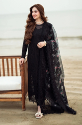 NUREH - 3PC Dhanak Embroidered ZF233
