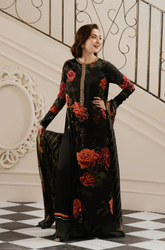 LULUSAR - 3PC SILK PRINTED ZF269