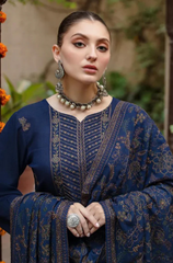 Dhanak - 3PC Embroidered ZF309