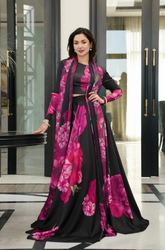 LULUSAR - 3PC SILK PRINTED ZF271