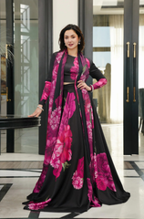 LULUSAR - 3PC SILK PRINTED ZF271