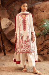 Dhanak - 3PC Embroidered ZF306