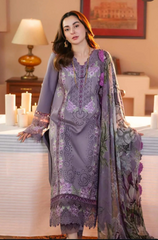 Jade Pima - Luxury Pure DHANAK Embroidered ZF236