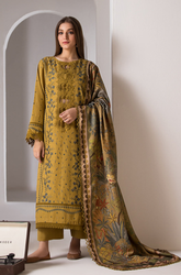 Sobia Nazir - 3PC Dhanak EMBROIDERED ZF218