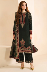 JAZMIN - 3PC VELVET EMBROIDERED ZF311