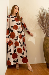 LULUSAR - 3PC SILK PRINTED ZF272