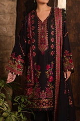 Dhanak -3PC Embroidered ZF314