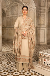 Dhanak -3PC Embroidered ZF316