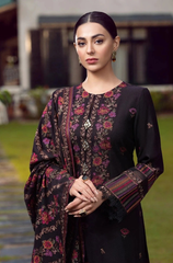 Dhanak - 3PC Embroidered ZF295