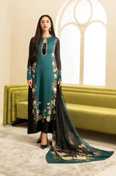 LULUSAR - 3PC SILK PRINTED ZF268