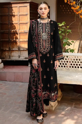 Dhanak -3PC Embroidered ZF320