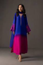 Zainab Chottani - 3PC SILK PRINTED ZF322