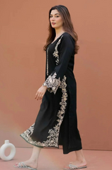 MARIA B - 2PC Dhanak Embroidered ZF169