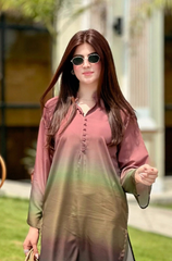 LULUSAR - 2PC SILK PRINTED ZF273