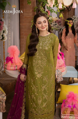 Dhanak -3PC Embroidered ZF324