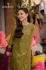 Dhanak -3PC Embroidered ZF324