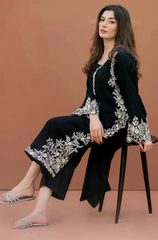 MARIA B - 2PC Dhanak Embroidered ZF169