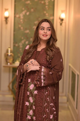 ANEELA'S - 3PC LAWN EMBROIDERED SUIT ZF330