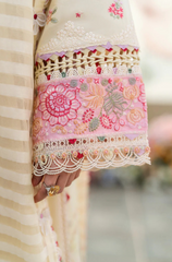 QALAMKAR - 3PC Lawn Embroidered ZF235