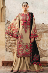 Dhanak - 3PC Embroidered ZF304