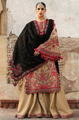 Dhanak - 3PC Embroidered ZF304