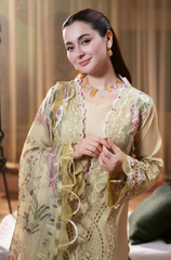 JADE - 3PC Dhanak Embroidered ZF299