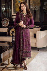 ASIM JOFA - 3PC Dhanak Embroidered ZF267