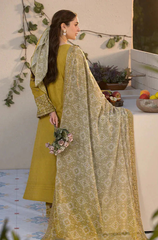 Dhanak - 3PC Embroidered ZF300