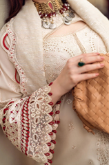 3PC - Lawn Embroidered with Manaar Embroidered Dupatta ZF243