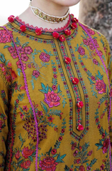 Dhanak - 3PC Embroidered ZF290