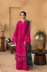 SAIRA RIZWAN - 3PC LAWN EMBROIDERED SUIT ZF335