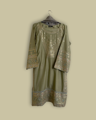 Premium Lawn - 3PC Stitched Embroidered ZF006