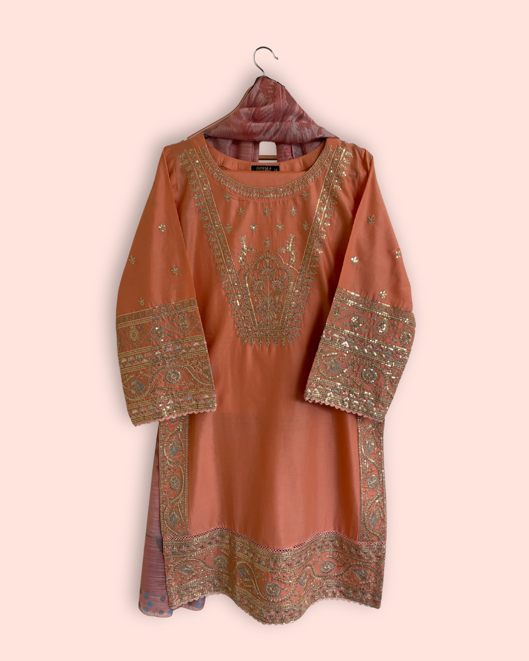 Premium Lawn - 3PC Stitched Embroidered ZF005