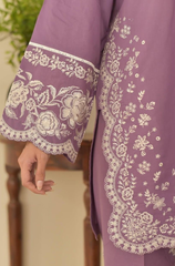 Summer -  3PC LAWN EMBROIDERED V 730