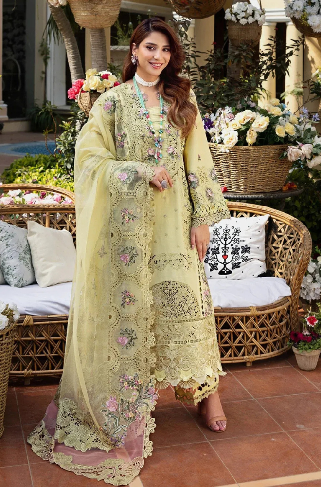 ELAF -  Premium Embroidered Luxury Lawn  V 711