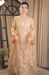 Aneelas - 3PC unstitched Lawn Embroidered  V723