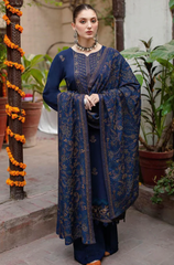 Dhanak - 3PC Embroidered ZF309