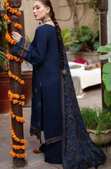 Dhanak - 3PC Embroidered ZF309