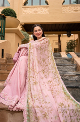Faiza Saqlain - 3PC Embroidered Luxury Lawn  725